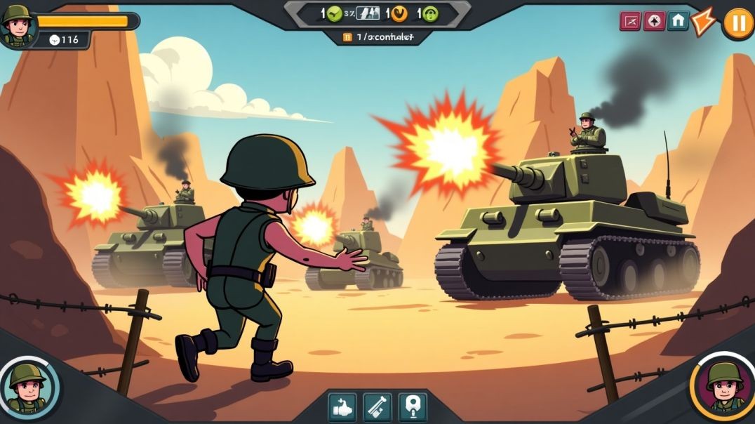 🔥 Army War – Tactical Combat, Epic Battles & Real-Time Strategy! 🪖💥
