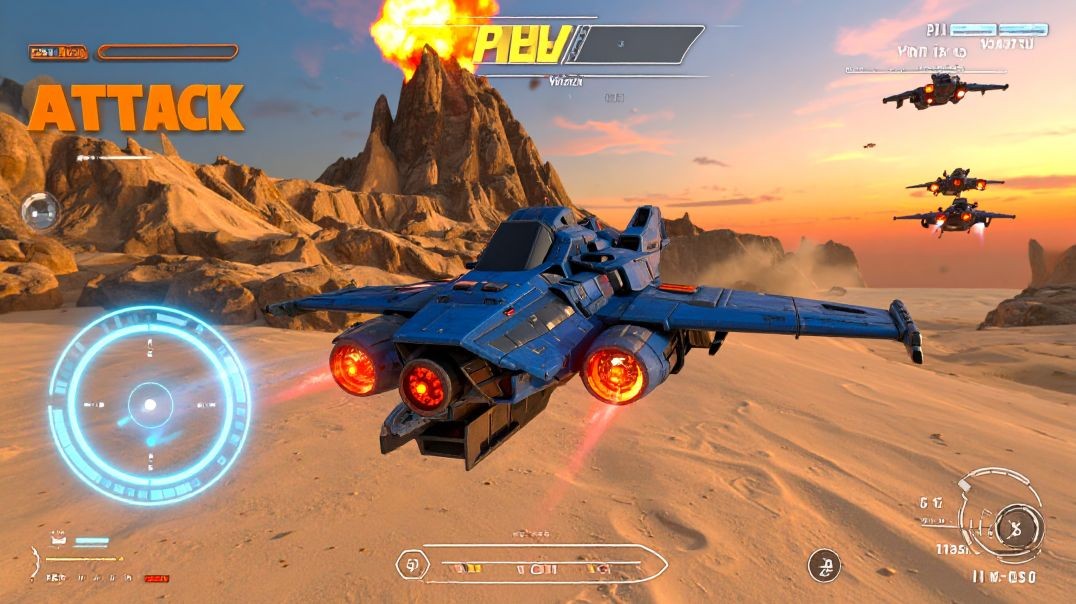 🔥 Aerplane Fighter Jet Gameplay | Intense Dogfight in the Sky! 🚀🎮