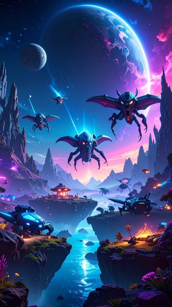 🚀 Galactic Vortex: Space Battle Survival